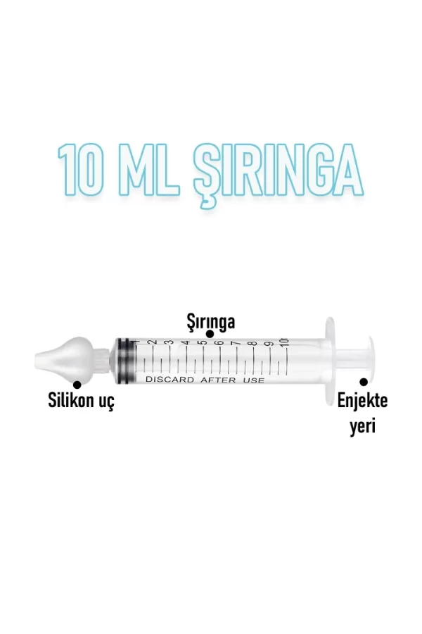 2li Bebek Burun Temizleme Şırıngası