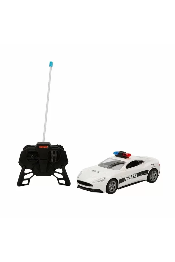 20357 Uzaktan Kumandalı Suncon Işıklı Polis Arabası 21 Cm