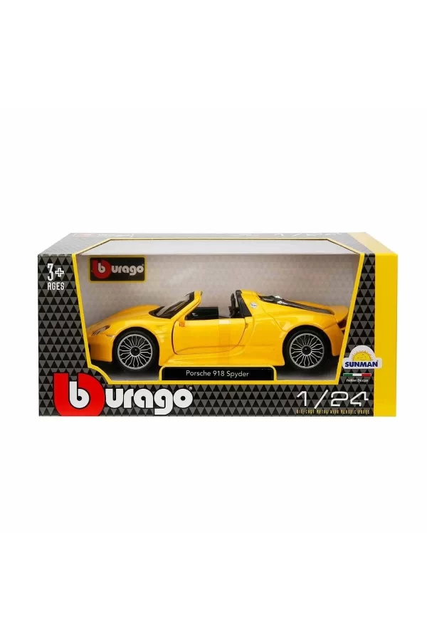 21076  1:24 Porsche 918 Spyder Model Araba -sunman