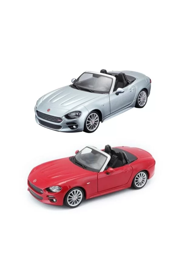 21083 Burago 1:24 Fiat 124 Spider Model Araba
