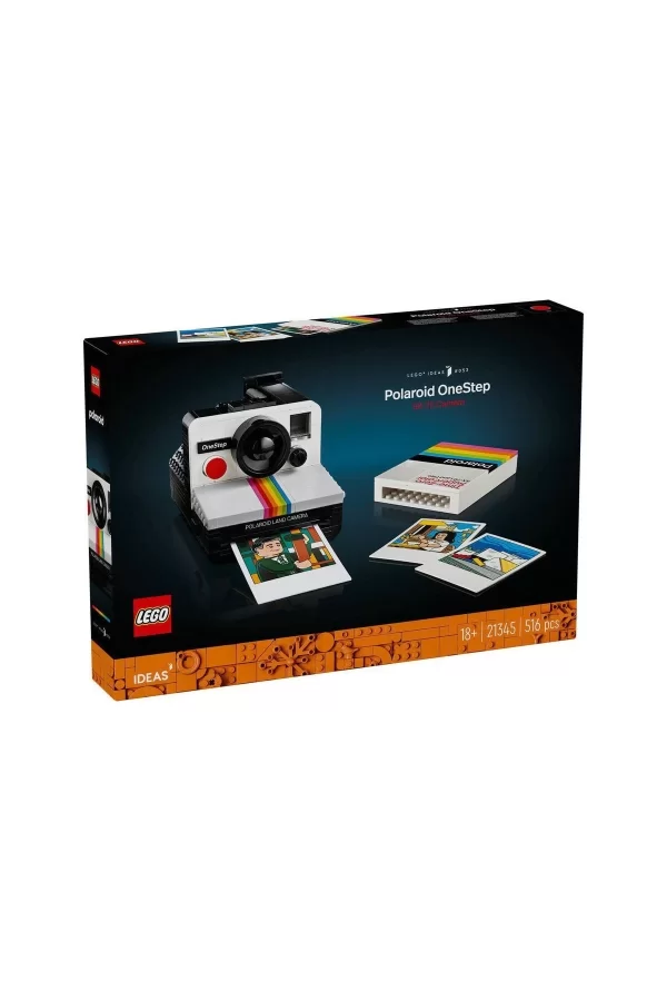 21345 Lego İdeas Polaroid Onestep Sx-70 Kamera 516 Parça +18 Yaş