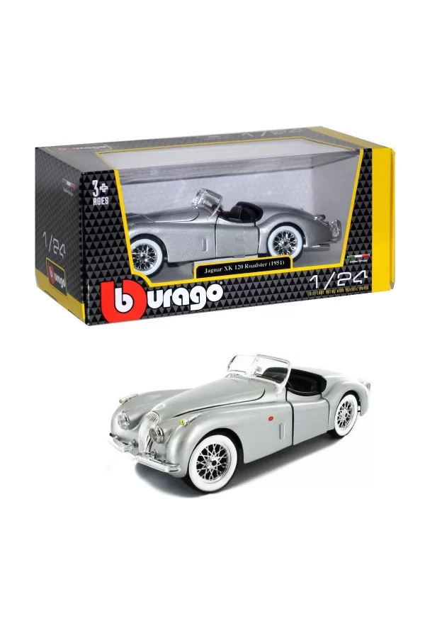 22018 1:24 Burago Jaguar Xk 120 Roadster