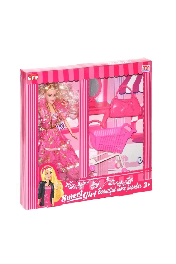 221 G-m  Sweet Gırl Gardolaplı -market Arabalı