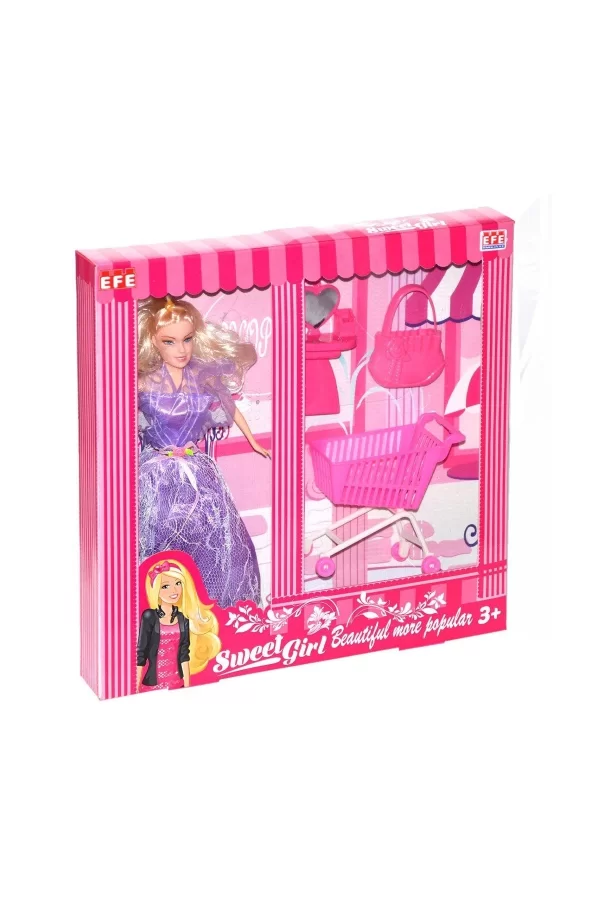 221 G-m  Sweet Gırl Gardolaplı -market Arabalı
