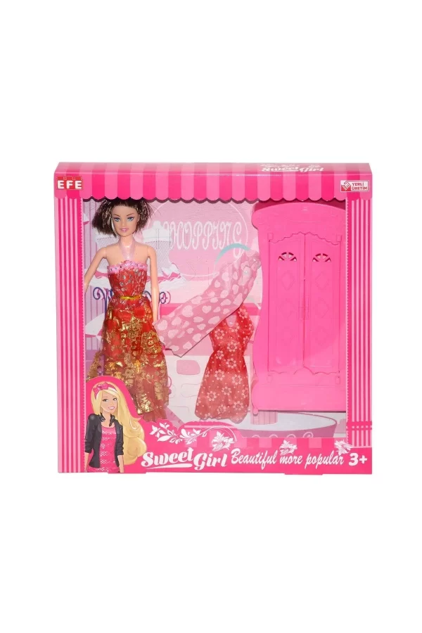 221 G-m  Sweet Gırl Gardolaplı -market Arabalı