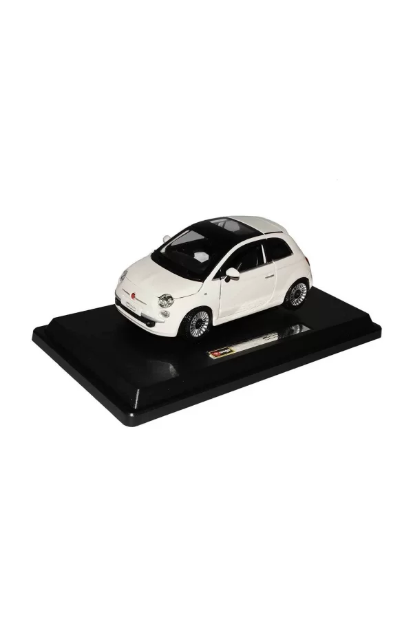 22106 Burago 1:24 Fiat 500 2007 Model Araba