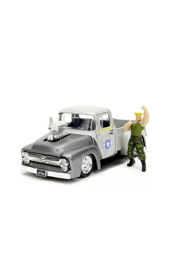 253255057 Jada Street Fighter 1956 Ford Pickup 1:24