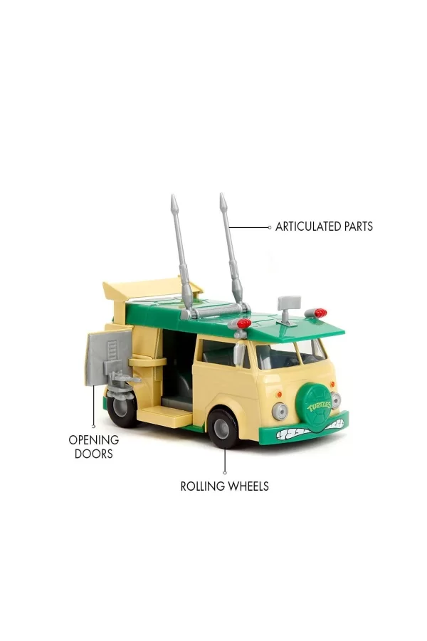 253282000 Jada Turtles Party Wagon 1:32