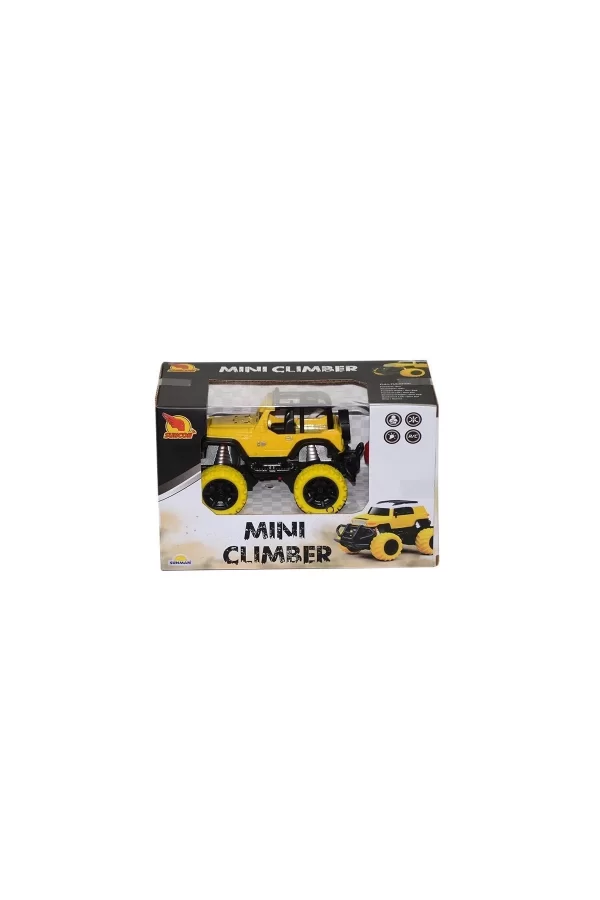 2719 1:43 Uzaktan Kumandalı Işıklı Mini Jeep 12 Cm