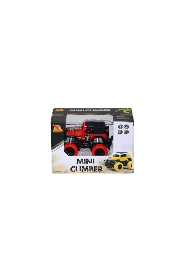 2719 1:43 Uzaktan Kumandalı Işıklı Mini Jeep 12 Cm