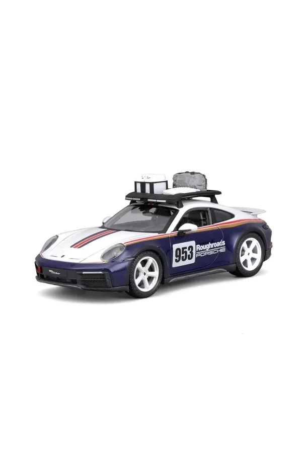 28029 Burago 1:24 Porsche 911 Dakar Model Araba -sunman