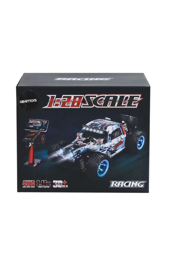 284161 Kumandalı 30 Km Hız Yapan Yarış Arabası 1:28 -gepettoys
