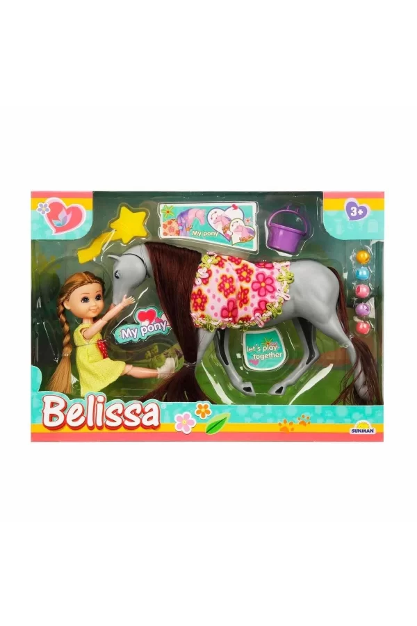 2981 Belissa’nın Süslü Atı 15 Cm -sunman