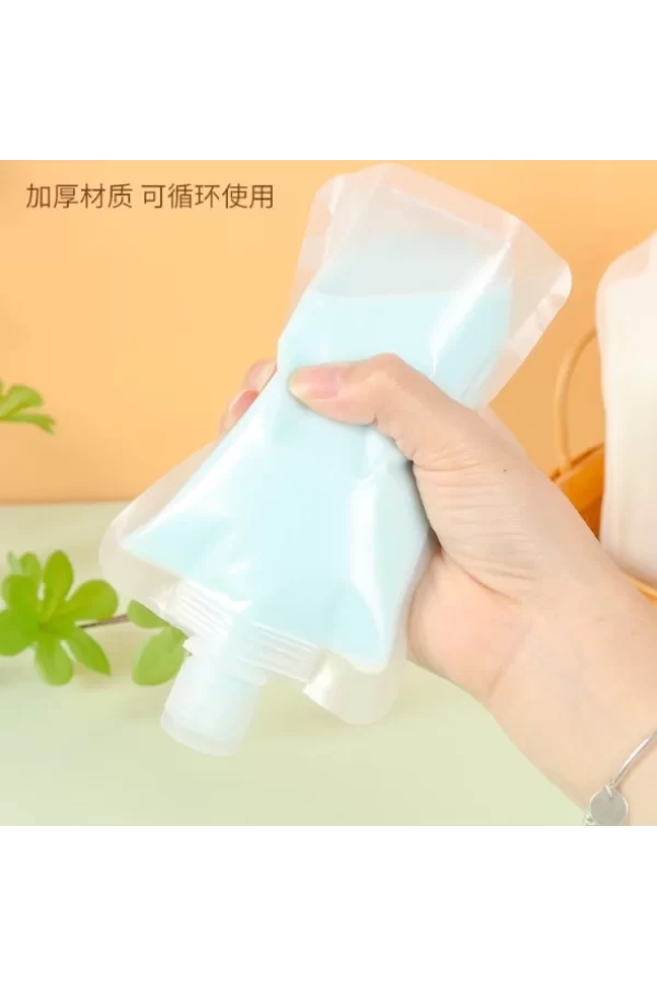 3 Adet 100ml Krem Şampuan Kabı Tekrar Kullanılabilir Set