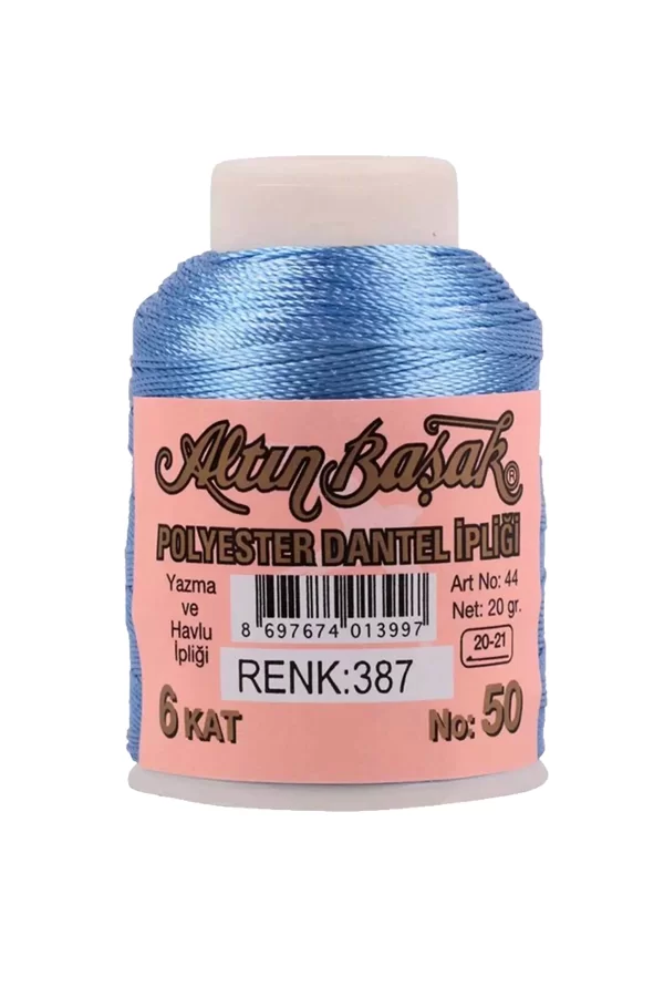 3 Adet Altınbaşak Oya ve Dantel İpi 20 gr - Royaleks - No: 387