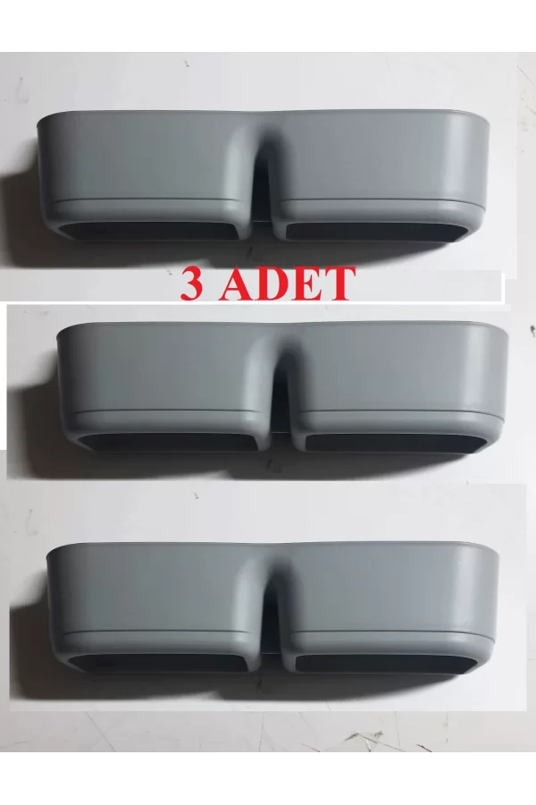 3 Adet Banyo Terlik Tutucu - Kapı Arkası Pratik Raf - Terlik Tutucu