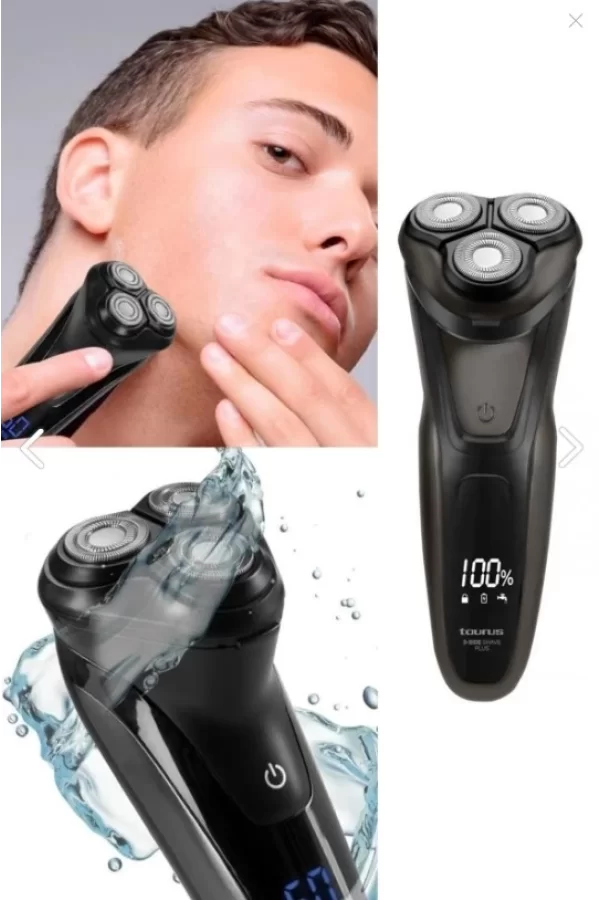 3 Başlıklı Şarjlı Erkek Traş Makinesi