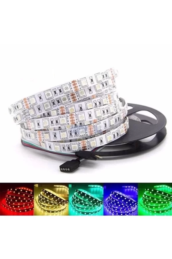 3 Çipli Rgb İç Mekan Şerit Led 5 Metre