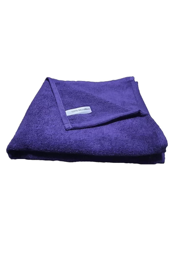 3 lü Paket Boya Tutmayan Mikrofiber El Yüz Spor Kuaför Havlusu 50X90 Cm