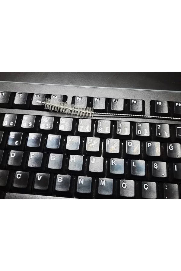 3 Lü Pratik Fırça  Esnek Bükülebilir Klavye Mouse Arası Temizlik Fırçası