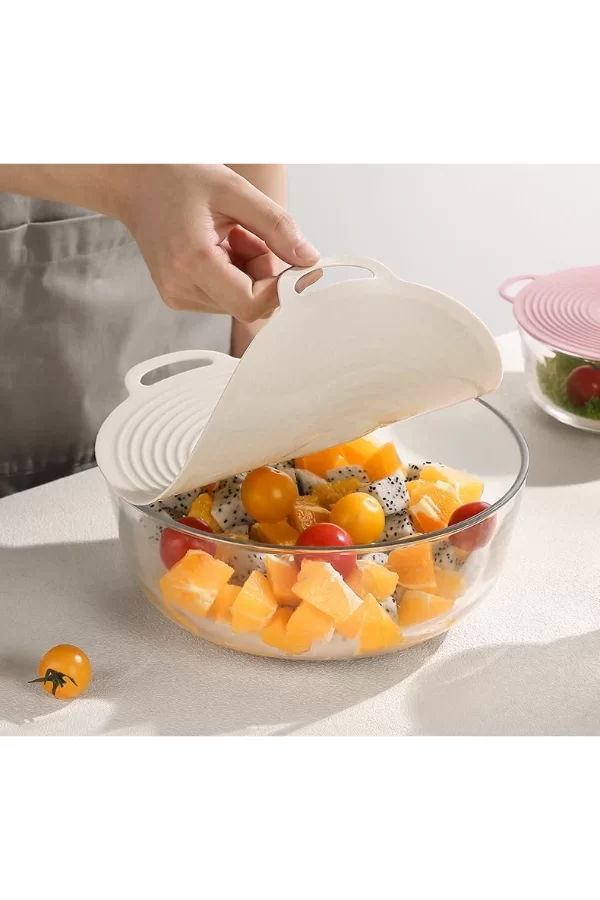 3lü Vakumlu Silikon Kapak Seti
