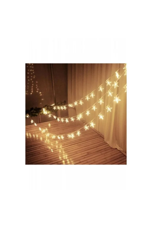 3 Metre Yıldız Şekilli LED Işık