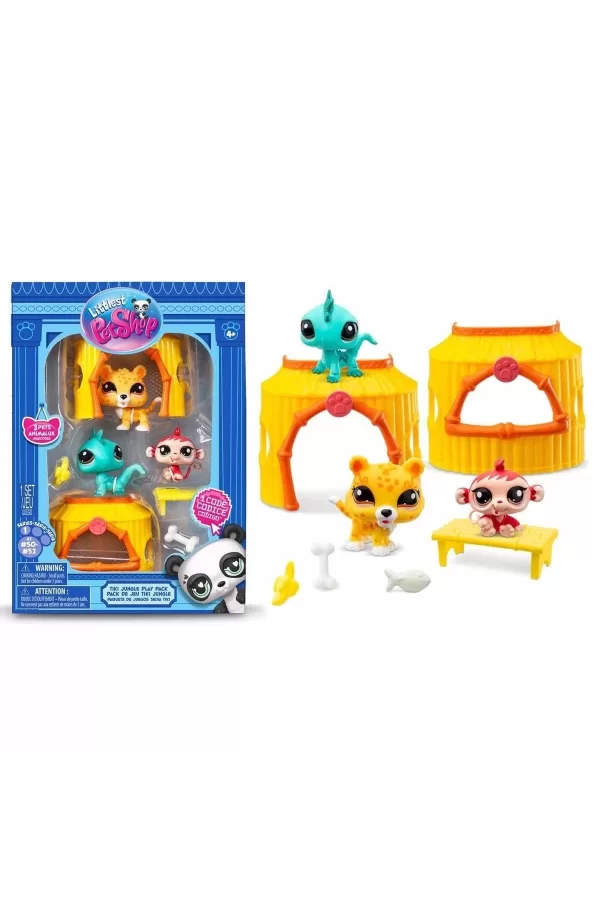 3005158 Littlest Pet Shop - Minişler Orman Oyun Seti S1