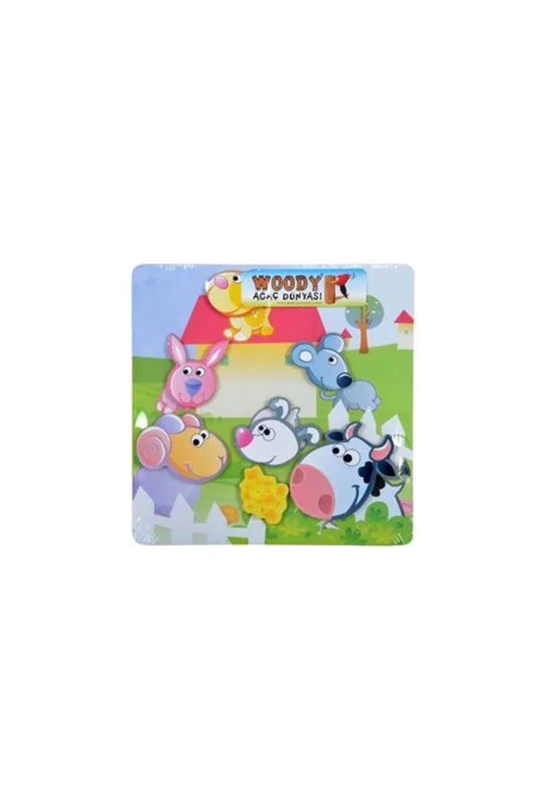 30058 Ahşap Puzzle 3d Kafalar