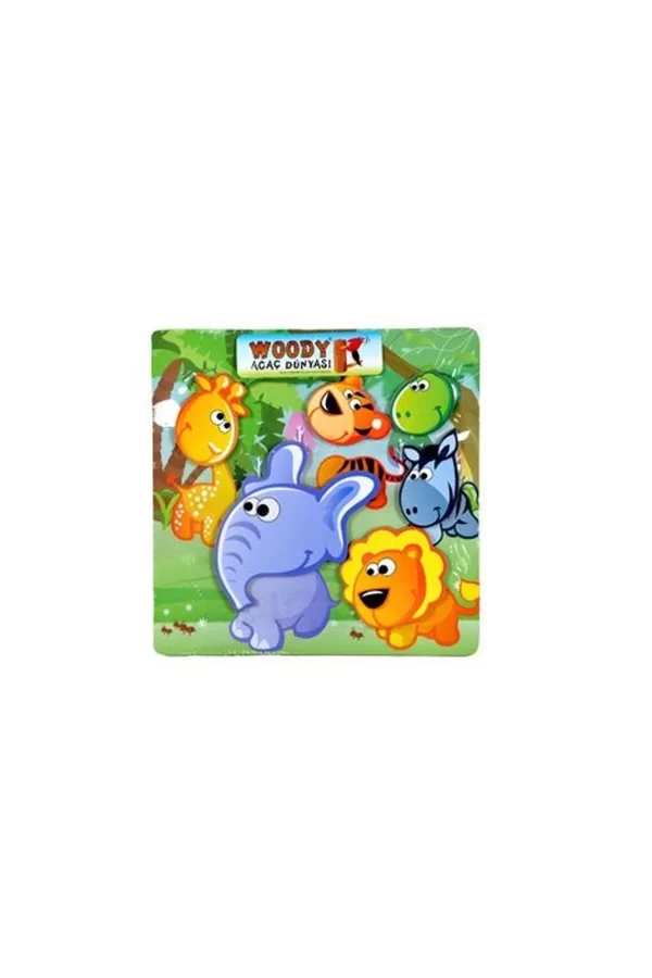 30058 Ahşap Puzzle 3d Kafalar
