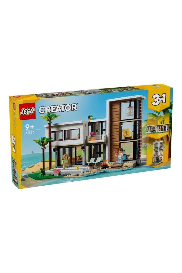 31153 Lego Creator 3ü1 Arada Modern Ev 939 Parça +9 Yaş
