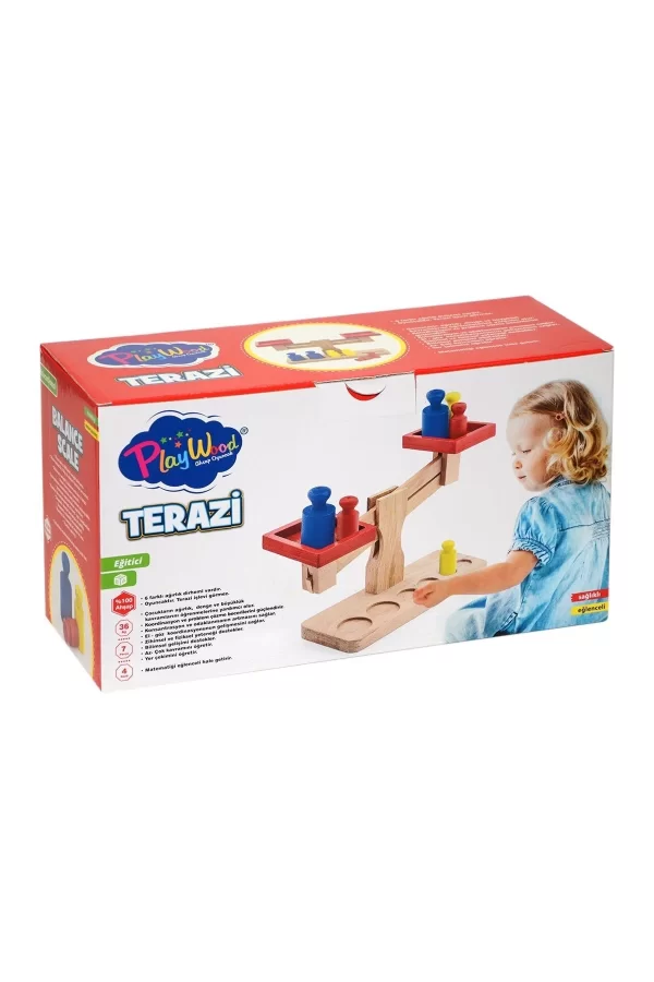 313 Kutu Ahşap Terazi