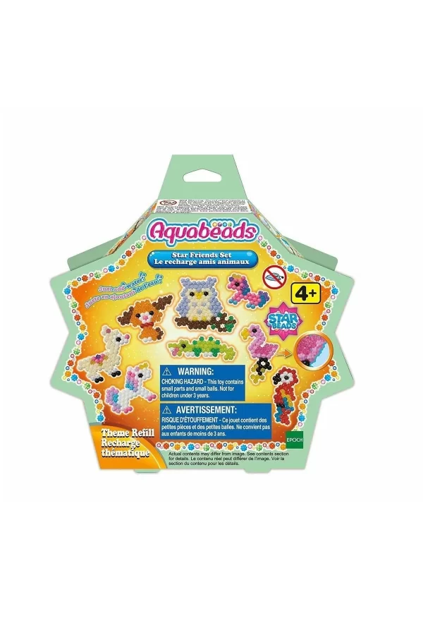 31602 Aquabeads Star Bead Arkadaşlar Seti / Yedek Boncuk Paketi / Epoch / +4 Yaş