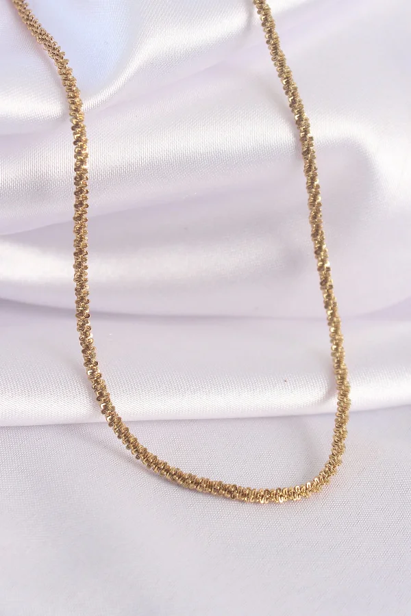 316L Çelik Gold Renk Kolye
