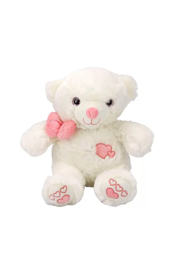 3186 Papyonlu Peluş Ayı 30 Cm -sunman