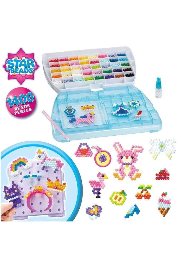 31914 Aquabeads Çantalı Delüks Set 1400 Parça +4 Yaş