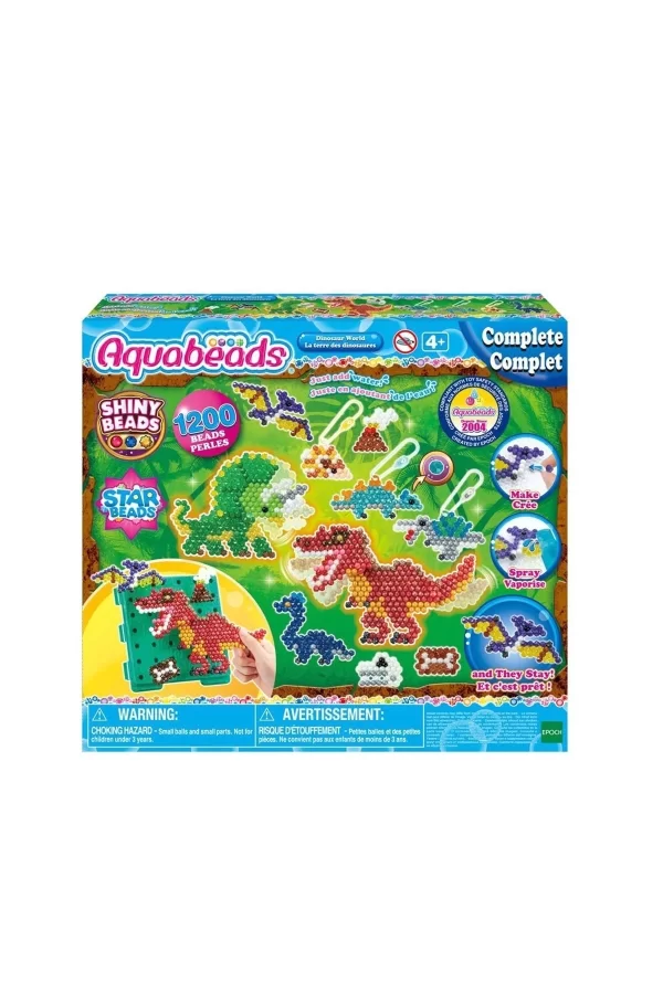 31994 Aquabeads Dinozor Dünyası Seti 1200 Parça +4 Yaş