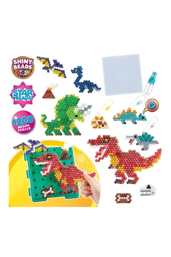 31994 Aquabeads Dinozor Dünyası Seti 1200 Parça +4 Yaş