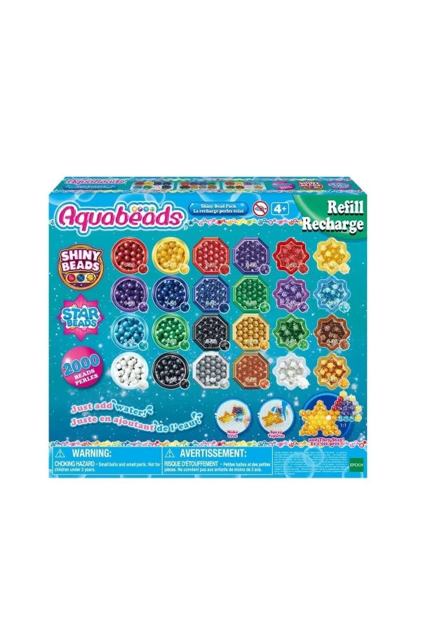 31995 Aquabeads Parlak Boncuk Paketi (yedek Paket) 2000 Parça +4 Yaş