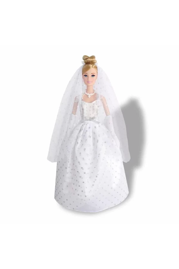 3381 Sun-rst-sıs-gelinlikli Manken Bebek Alisha 29 Cm - Sunman