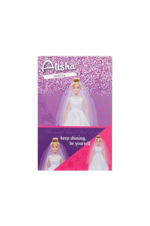 3381 Sun-rst-sıs-gelinlikli Manken Bebek Alisha 29 Cm - Sunman