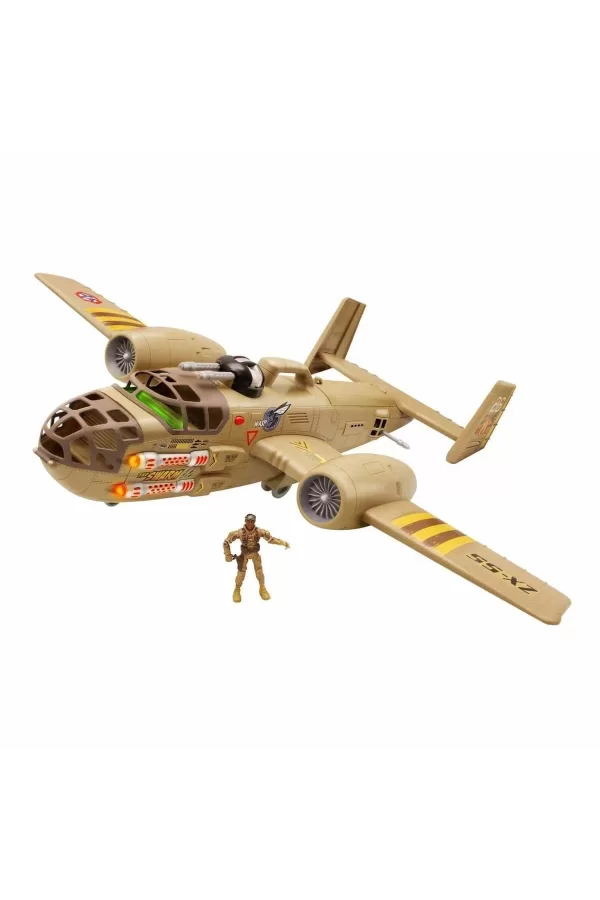 33938 The Corps Universe Beast Bomber Sesli Ve Işıklı Askeri Uçak
