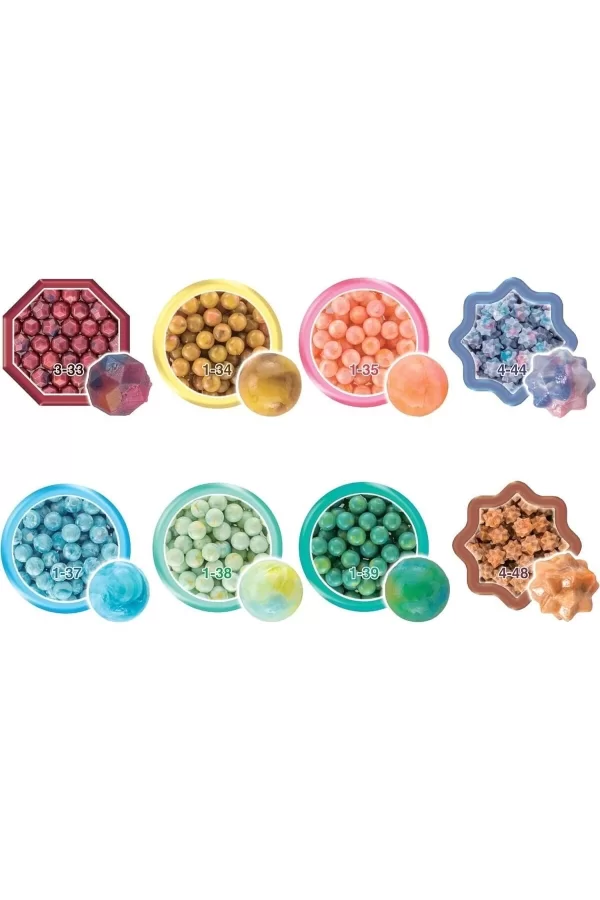 35089 Aquabeads Suluboya Renkleri Yedek Boncuk Pakedi- 800 Parça +4 Yaş