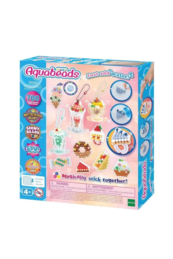 35090 Aquabeads Dondurma Ve Tatlı Aksesuar Kiti - 700 Parça +4 Yaş