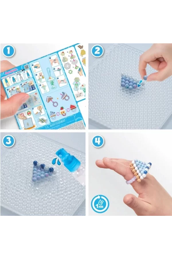 35090 Aquabeads Dondurma Ve Tatlı Aksesuar Kiti - 700 Parça +4 Yaş