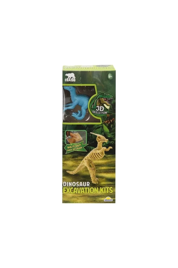 3563 Crazoo Dinozor Figürlü 3d Kazı Seti