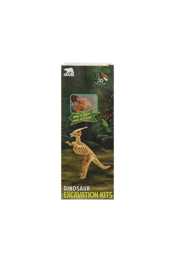3563 Crazoo Dinozor Figürlü 3d Kazı Seti
