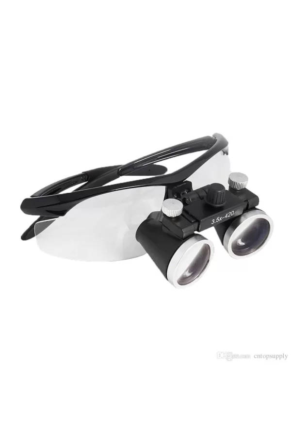 3.5x420mm  Diş Cerrahi Gözlük Lens Büyüteç,taşıma Çantalı