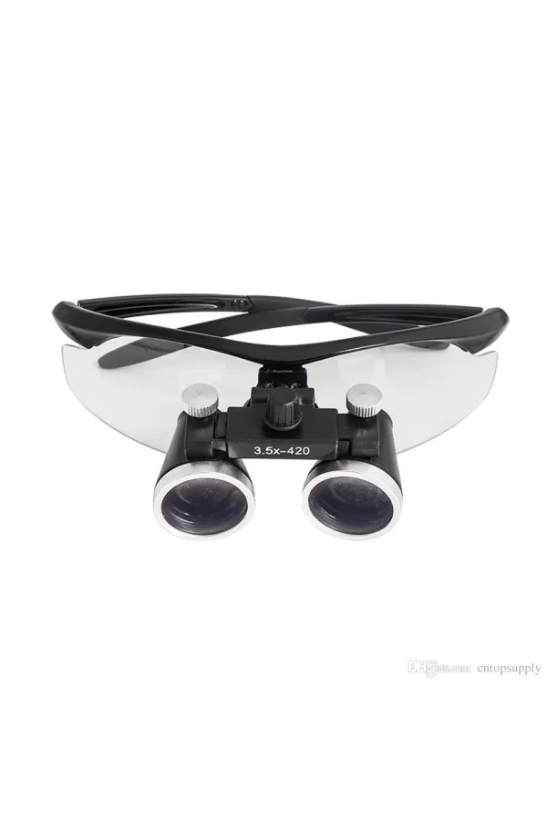3.5x420mm  Diş Cerrahi Gözlük Lens Büyüteç,taşıma Çantalı