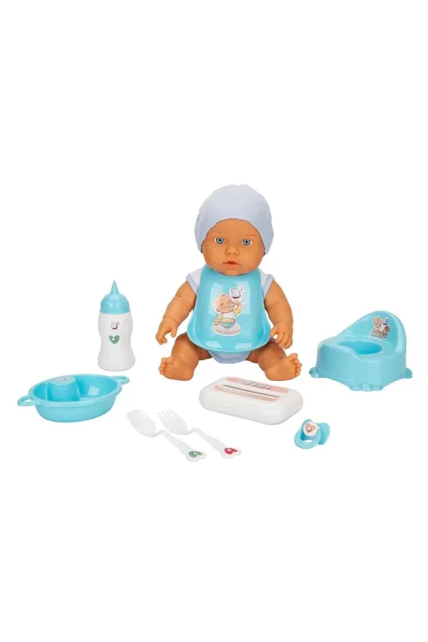 3823 Bebelou Bakım Zamanı Sesli Gülen Ağlayan Bebek 32 Cm -sunman