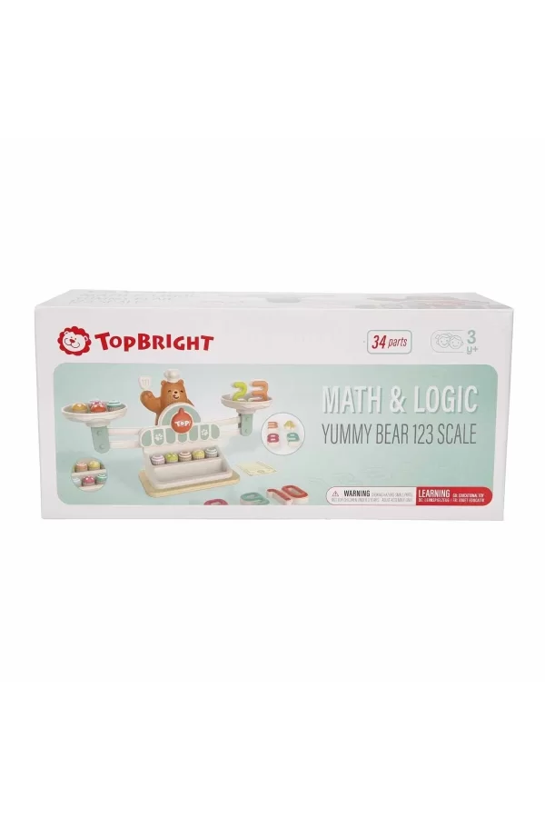 3905 Sun-ahşap Manyetik Terazi Alışveriş Oyunu